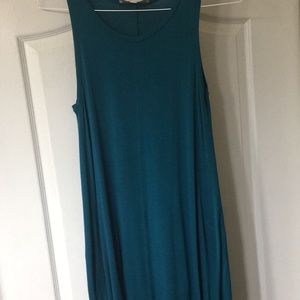 LOFT Sleeveless Swing Dress